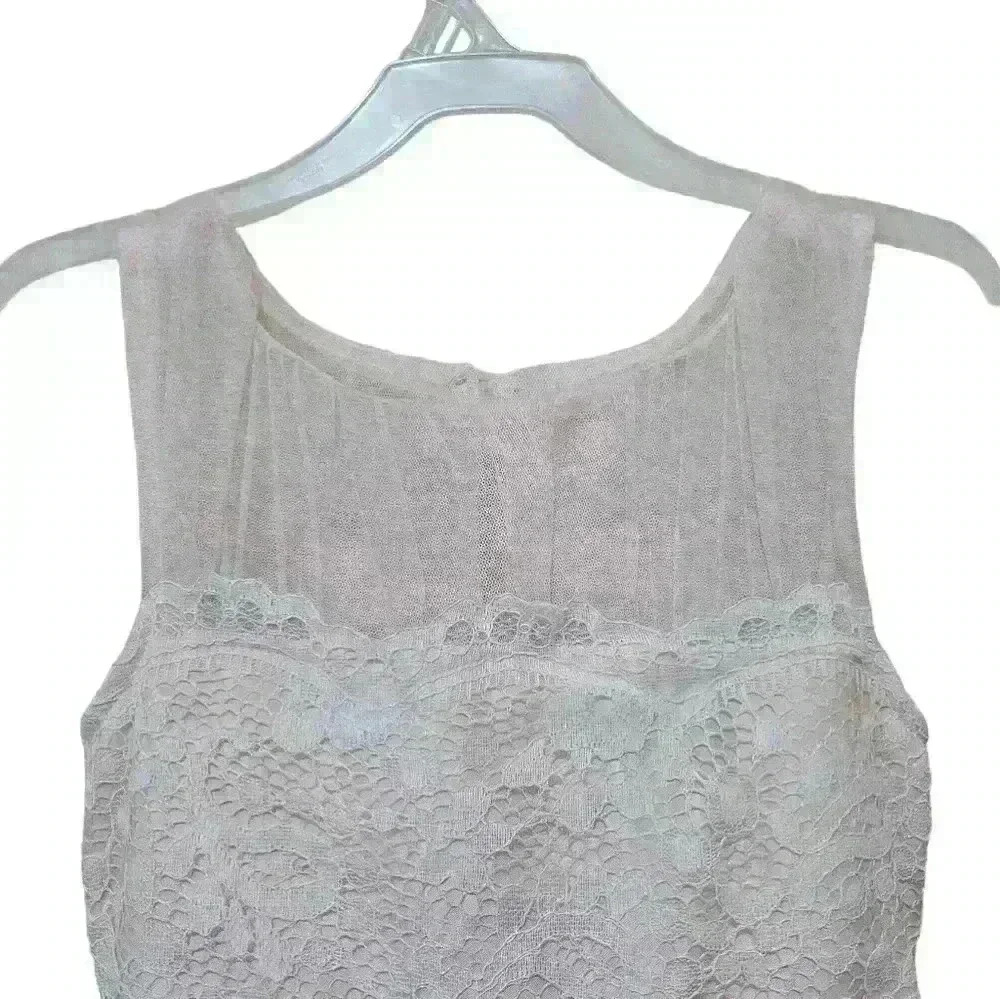 Sleeveless Lace Dress Flower Girl - Picture 4 of 4